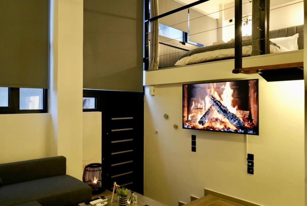 Apartamento Cosy Loft Patras Exterior foto