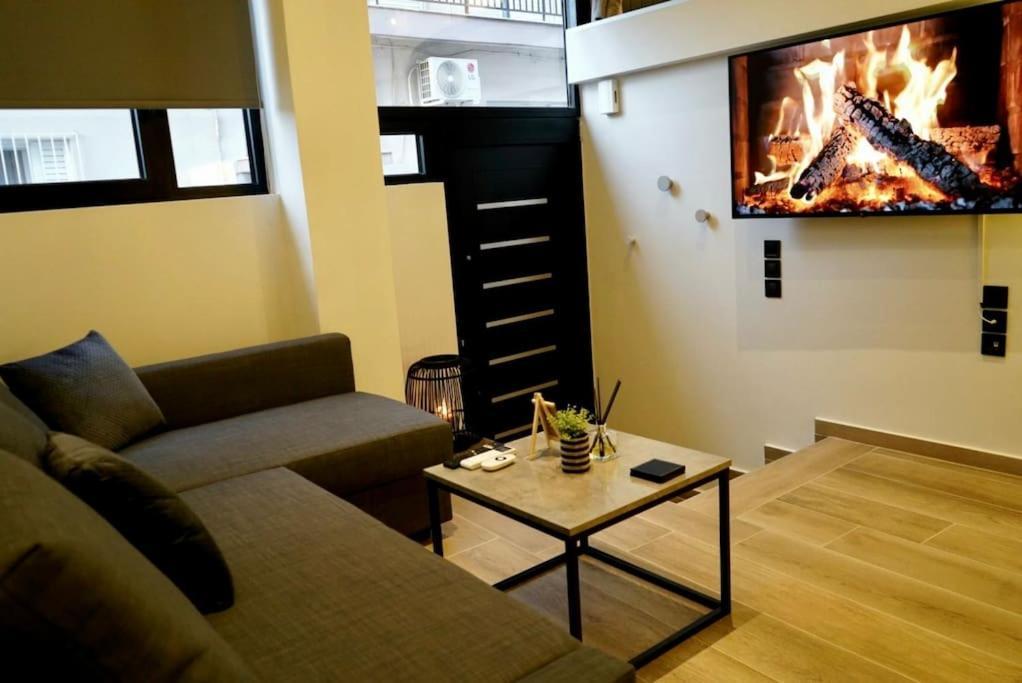 Apartamento Cosy Loft Patras Exterior foto
